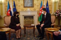 Sahibə Qafarova Slovakiyanın Baş naziri  ilə görüşdü (FOTOLAR)