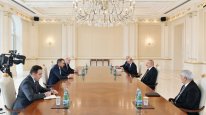 Prezident İlham Əliyev BP qrupunun baş icraçı direktorunu qəbul etdi