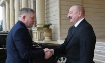 Prezident Slovakiyanın baş naziri ilə görüşdü