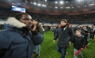 Paris, stadionda qorxulu anlar   - FOTO