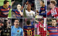 İlin ən yaxşı 10 futbolçusu   - Messi birincidir