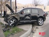 “Volkswagen” səkiyə çıxdı   — Yaralanan var + FOTO