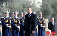 Prezident “Xocalı” abidəsini ziyarət etdi