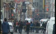 İstanbulun mərkəzində güclü partlayış   - 2 ölü, 7 yaralı (Video)
