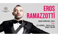 Ramazzotti Bakıya gəlir