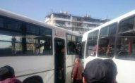İki marşrut avtobusu toqquşdu   - 1 ölü, 9 yaralı