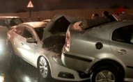 Üç “Mercedes” toqquşdu   - 6 nəfər ağır yaralandı