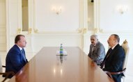 İlham Əliyev Cüdo Federasiyasının prezidentini qəbul etdi