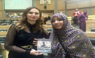 Qənirə Paşayeva Nobel Sülh mükafatçısı Tavakkol Karmanla görüşdü