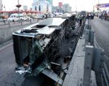 Türkiyədə metrobus qəzası   - 10 yaralı (Fotolar)