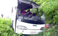Türkiyədə avtobus qəzaya uğradı   - 4 ölü, 31 yaralı
