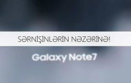 AZAL-dan “Galaxy Note 7” ilə bağlı xəbərdarlıq