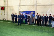 Gənc jurnalistlərin 1-ci futbol çempionatının açılış mərasimi baş tutub   - FOTOLAR