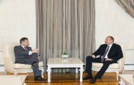 İlham Əliyev Fransanın ATƏT-in Minsk qrupundakı həmsədrini qəbul edib