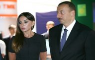 Prezident İlham Əliyev və xanımı 