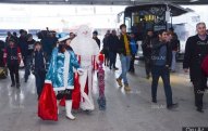 Beynəlxalq Avtovağzalda uşaqlar üçün Yeni İl şənliyi keçirildi – FOTO