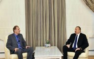 Prezident AŞ PA-nın Azərbaycan üzrə məruzəçisini qəbul etdi