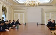 İlham Əliyev İranın nazirini qəbul etdi