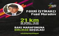 Millət vəkili “Bakı Marafonu 2017”də iştirak edəcək
