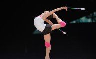 Bakıda bədii gimnastika üzrə Dünya Kuboku yarışları başladı