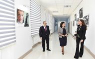 Birinci vitse-prezident Mehriban Əliyeva açılışda - Fotolar + Yenilənib