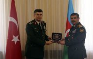 Zakir Həsənov Türkiyə Quru Qoşunları komandanı ilə görüşdü