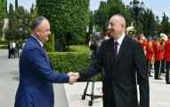 Moldova prezidentinin Azərbaycana səfəri başa çatdı