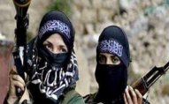 Mosulda qafqazlı terrorçu qadınlar tutuldu