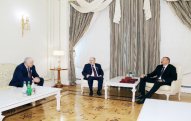 İlham Əliyev Rusiya nümayəndə heyətini qəbul edib - YENİLƏNİB