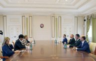 İlham Əliyev İtaliya Senatının nümayəndə heyətini qəbul edib
