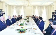 Prezidentlər birgə nahar etdilər