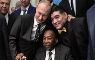 Rusiya prezidenti Pele, Maradona ilə görüşüb