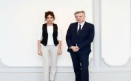 Mehriban Əliyeva Fransa Senatının Fransa-Qafqaz dostluq qrupunun sədri ilə görüşüb