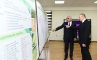 İlham Əliyev Goranboyda “Region Agro” MMC-nin açılışında  - YENİLƏNİB