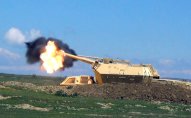 DANA özüyeriyən artilleriya qurğularından atışlar keçirilib – FOTOLAR