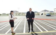 Prezident Maştağada 28 nömrəli tam orta məktəbin açılışında iştirak edib – YENİLƏNİB  – FOTO
