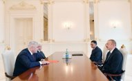 Prezident İlham Əliyev Rusiyanın daxili işlər nazirini qəbul edib