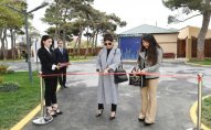Mehriban Əliyeva “Cırtdan” istirahət və sağlamlıq mərkəzinin açılışında iştirak edib