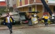 Türkiyədə hərbi helikopter qəzaya uğradı, ölən və yaralananlar var - FOTOLAR