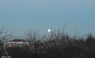Azərbaycanın şimal-qərbində Ay tutulmasını izləmək mümkün olub – FOTO