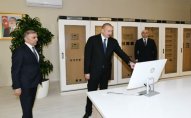 Prezident “Beyləqan-1” yarımstansiyasının açılışında iştirak edib – FOTO