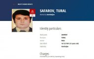 Azərbaycan daha bir nəfəri “İnterpol” xətti ilə axtarışa verib