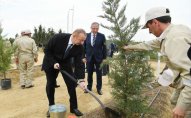 Prezident İlham Əliyev Heydər Əliyevin doğum gününə həsr olunan ağacəkmə aksiyasında iştirak edib – YENİLƏNİB