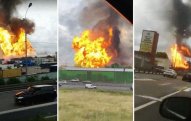 Moskvada istilik elektrik stansiyasında yanğın olub