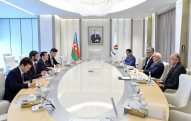 SOCAR prezidenti Əfqanıstanın Ticarət və Sənaye naziri ilə görüşüb