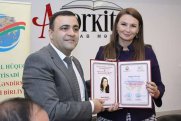 Millət vəkili Qənirə Paşayevaya “Fəxri diplom” təqdim edildi – FOTO