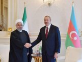 Azərbaycan Prezidenti ilə İran Prezidentinin görüşü olub – FOTO