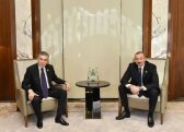 Prezident İlham Əliyev Türkmənistan Prezidenti ilə görüşüb
