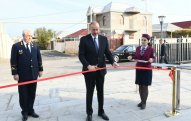 Prezident İlham Əliyev Pirşağı dəmir yolu stansiyasının açılışında iştirak edib – FOTOLAR - YENİLƏNİB