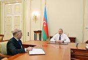 Prezident İlham Əliyev “Azərişıq” ASC-nin yeni sədrini qəbul edib